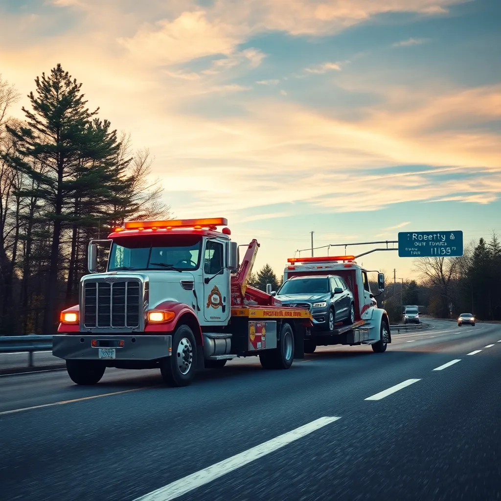 Servicio de grúas Roberts Garage & Towing Inc: asistencia 24/7 en New London 1 Roberts Garage & Towing Inc