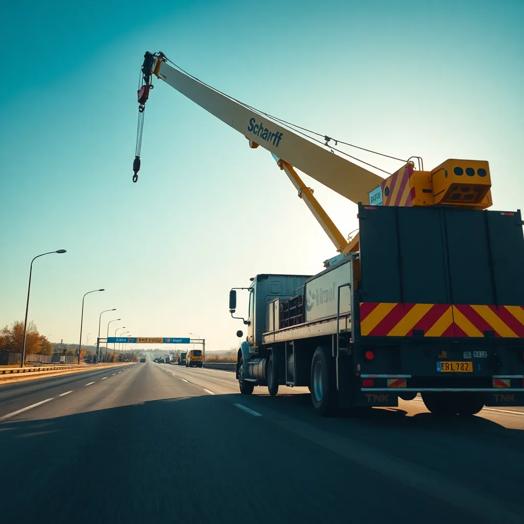 Servicio de grúas Scharff Crane Rental: asistencia 24/7 en Sherman 1 Scharff Crane Rental