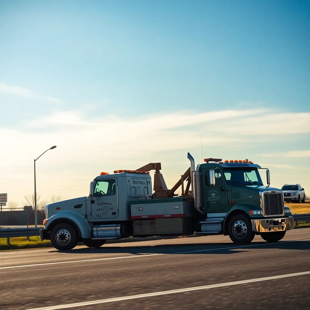 Servicio de grúas Sherman Towing Services: asistencia 24/7 en O'Fallon 1 Sherman Towing Services