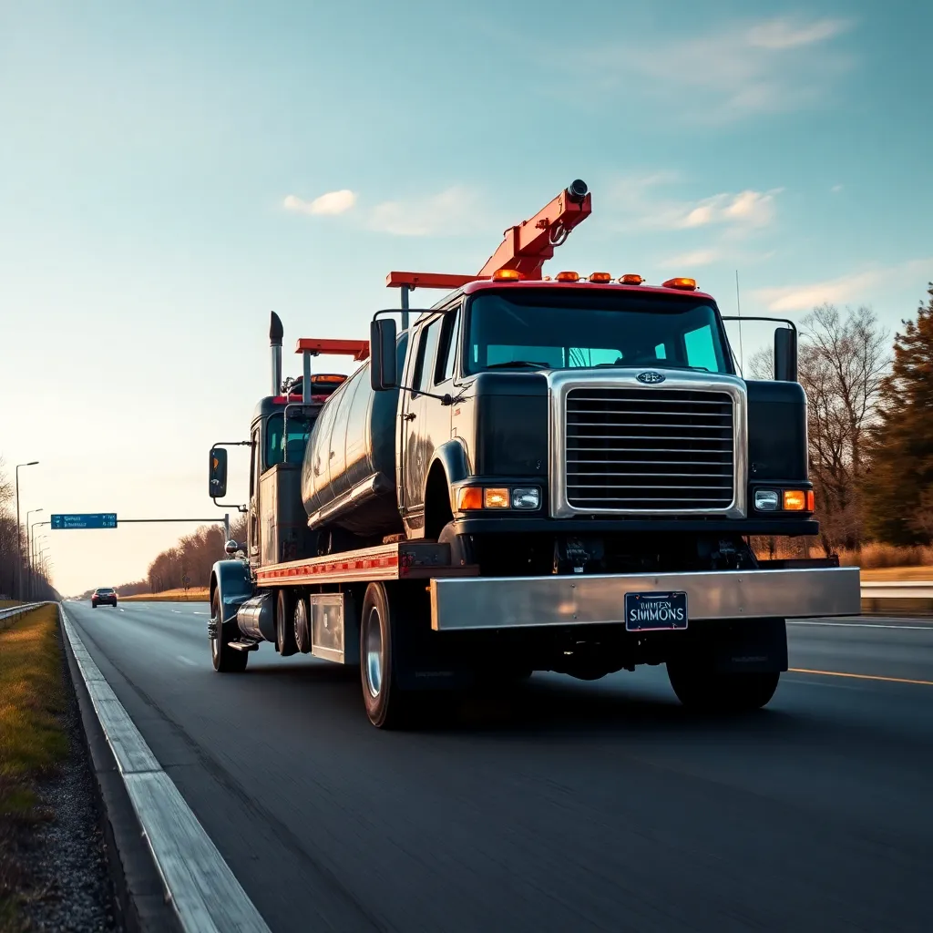 Servicio de grúas Simmons Wrecker Service: asistencia 24/7 en York 1 Simmons Wrecker Service