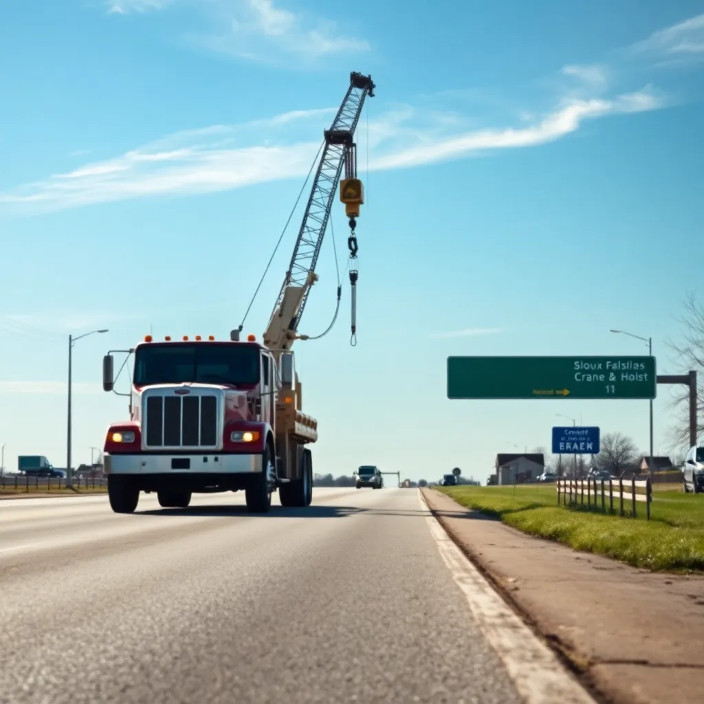 Servicio de grúas Sioux Falls Crane & Hoist: asistencia 24/7 en Sioux Falls 1 Sioux Falls Crane & Hoist