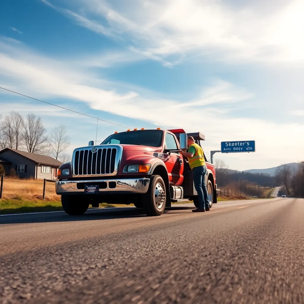Servicio de grúas Skeeter's Auto Body & 24 Hr Towing: asistencia 24/7 en Berkeley Springs 1 Skeeter's Auto Body & 24 Hr Towing