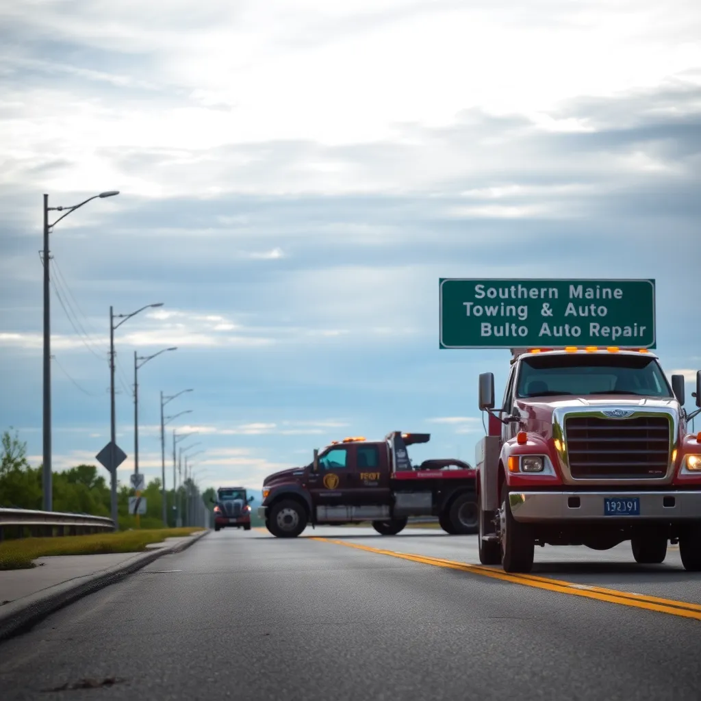 Servicio de grúas Southern Maine Towing & Auto Repair: asistencia 24/7 en Biddeford 1 Southern Maine Towing & Auto Repair
