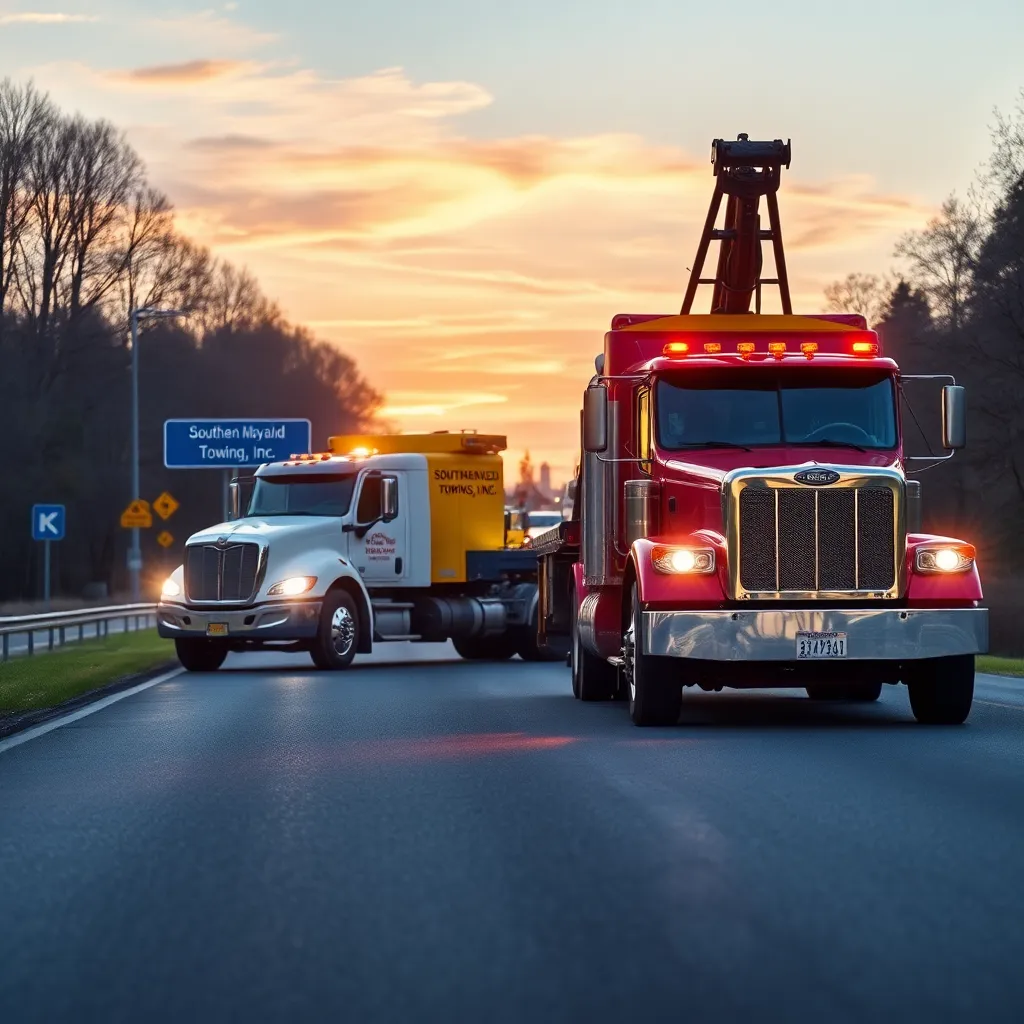 Servicio de grúas Southern Maryland Towing, Inc: asistencia 24/7 en St Leonard 1 Southern Maryland Towing, Inc