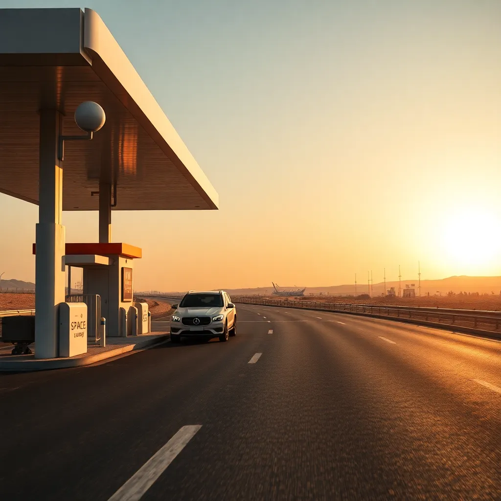 Servicio de grúas Space Age Service Station: asistencia 24/7 en Arab 1 Space Age Service Station