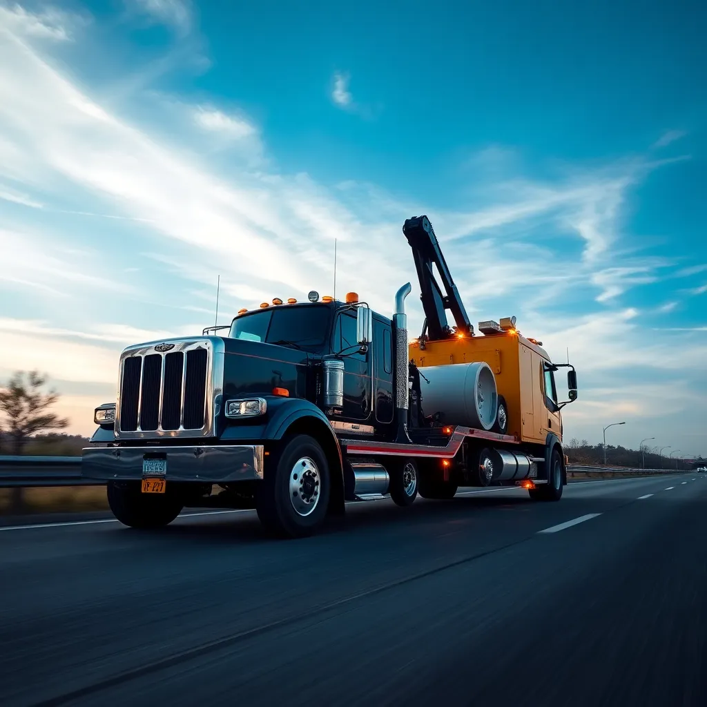 Servicio de grúas T R Crane & Towing Service: asistencia 24/7 en Ravenna 1 T R Crane & Towing Service