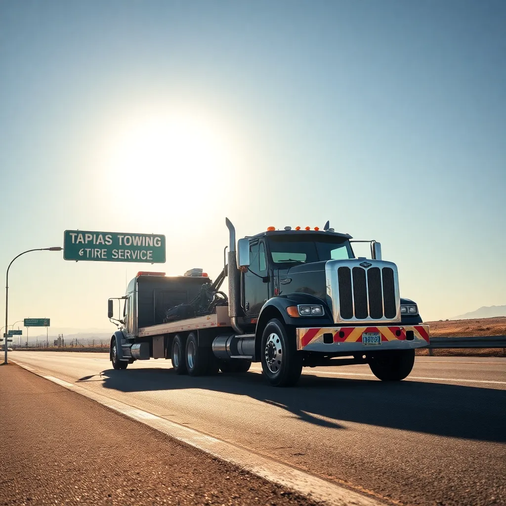 Servicio de grúas Tapias Towing & Tires Service: asistencia 24/7 en Baker 1 Tapias Towing & Tires Service