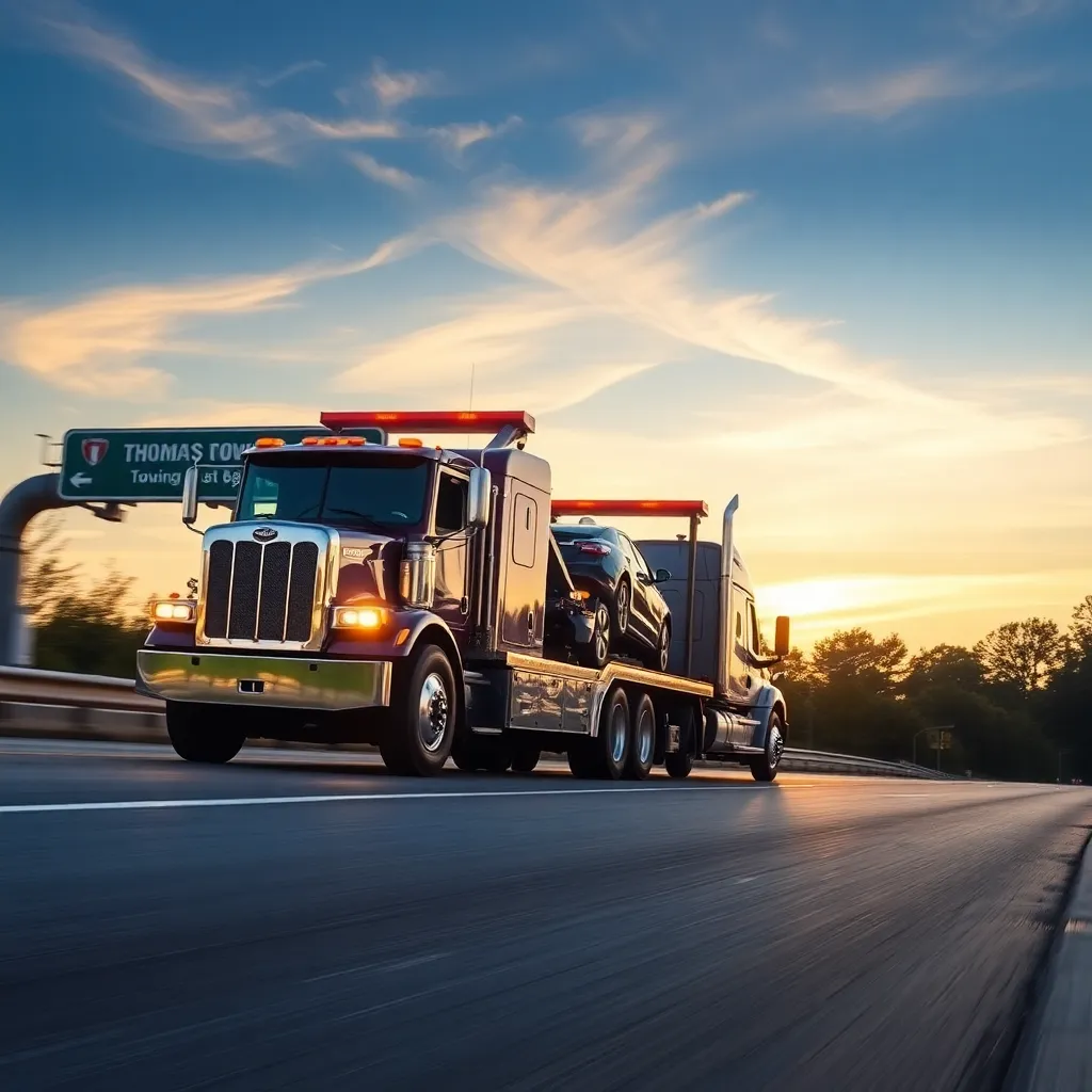 Servicio de grúas Thomas Towing & Transport: asistencia 24/7 en Wilmington 1 Thomas Towing & Transport