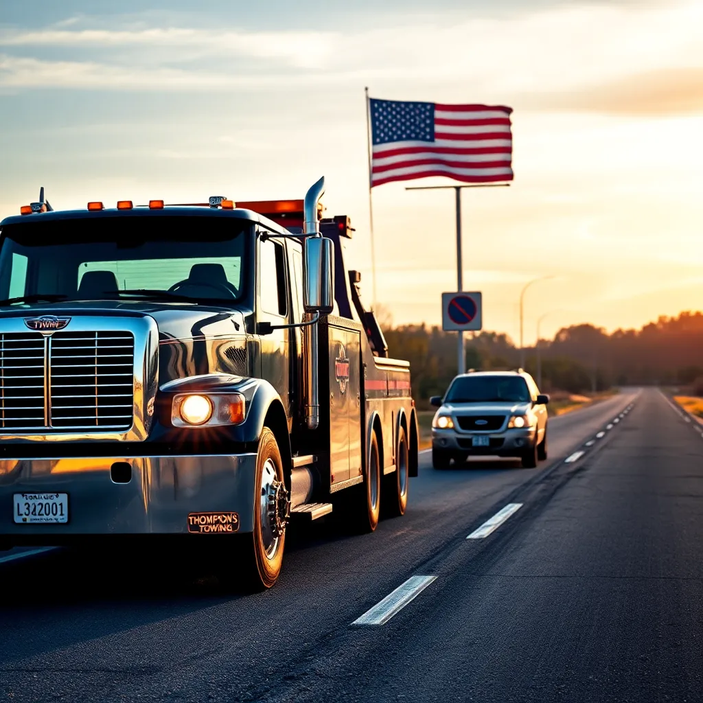 Servicio de grúas Thompson's Towing: asistencia 24/7 en Goshen 1 Thompson's Towing