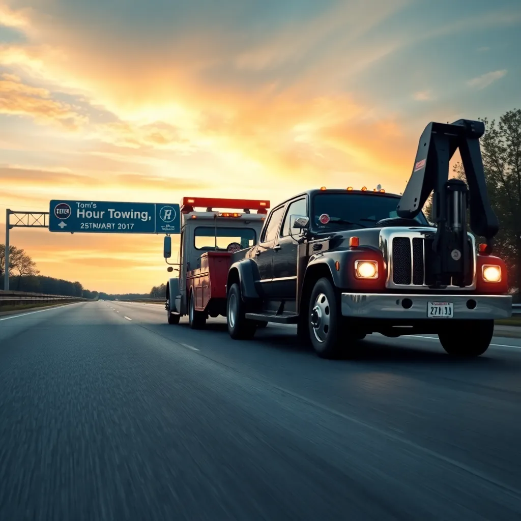 Servicio de grúas Tom's 24 Hour Towing, Inc.: asistencia 24/7 en Elkhart 1 Tom's 24 Hour Towing, Inc.