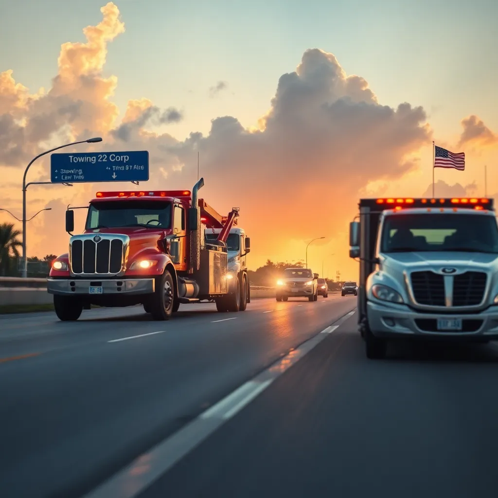 Servicio de grúas Towing 22 Corp: asistencia 24/7 en Miami 1 Towing 22 Corp