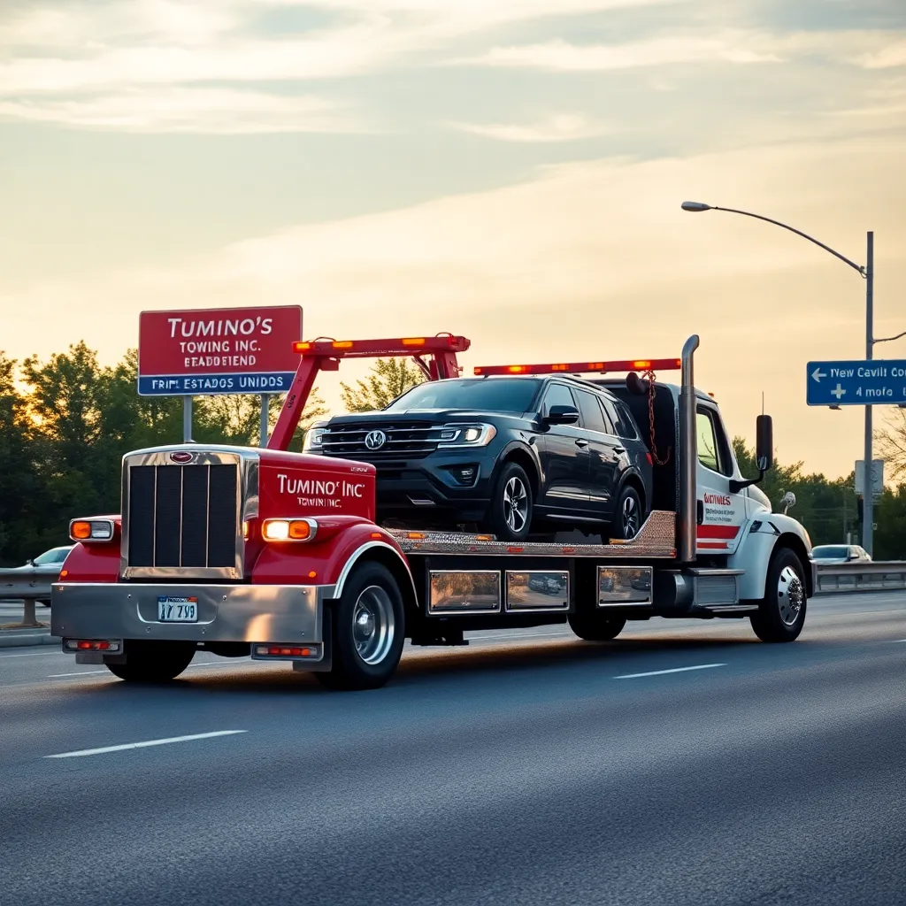 Servicio de grúas Tumino's Towing Inc: asistencia 24/7 en Ridgefield Park 1 Tumino's Towing Inc