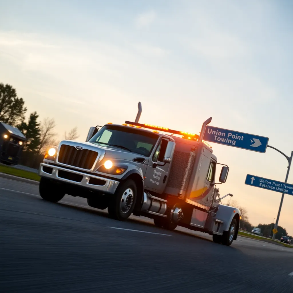 Servicio de grúas Union Point Towing: asistencia 24/7 en Dalton 1 Union Point Towing