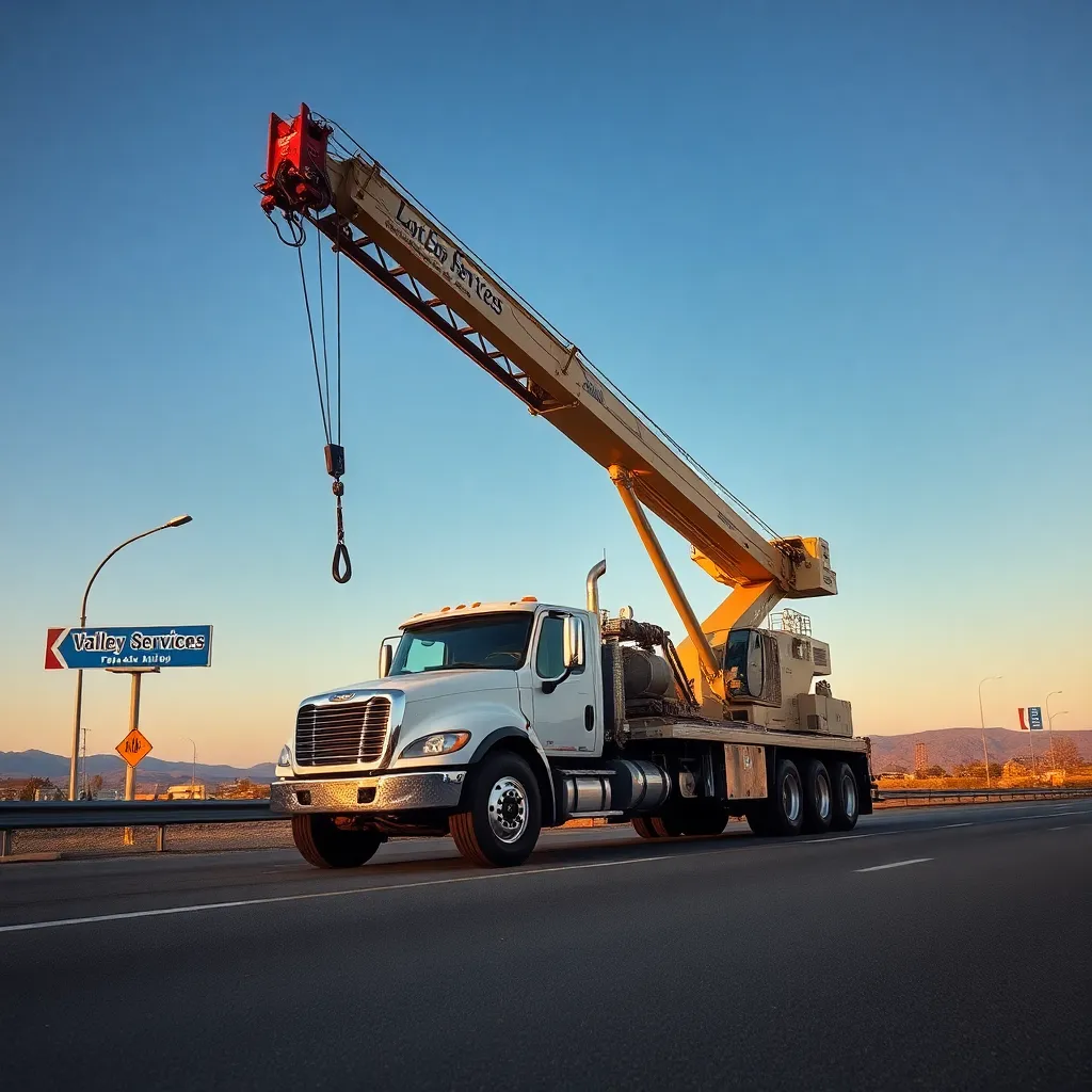 Servicio de grúas Valley Crane Services: asistencia 24/7 en Vernon 1 Valley Crane Services
