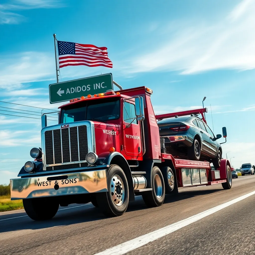 Servicio de grúas West & Sons Towing, Inc.: asistencia 24/7 en Addison 1 West & Sons Towing, Inc.